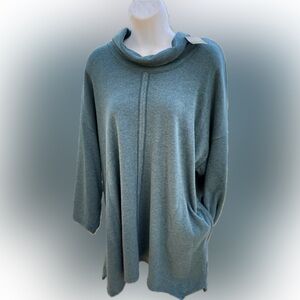 New J. Jill Pure Cowl Neck Pullover